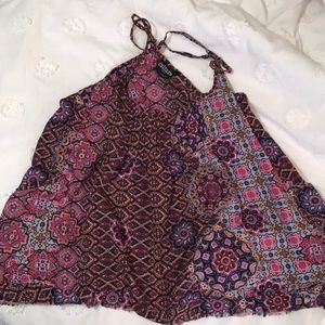 ⭐️Multi Color Print Razor Style Tank Top